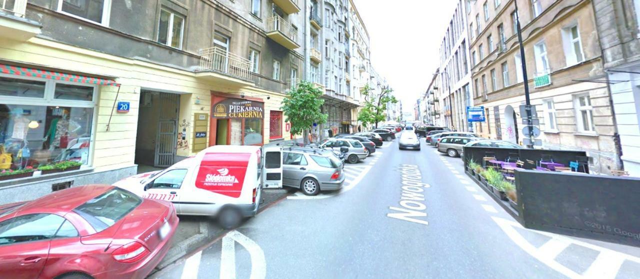 Nowogrodzka Cozy Studio Apartman Varsó Kültér fotó